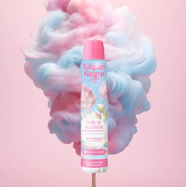 COTON CLOUD Tulipan Negro spray deodorant 200ml