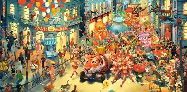 4000 bitars pussel. Rio Carnival