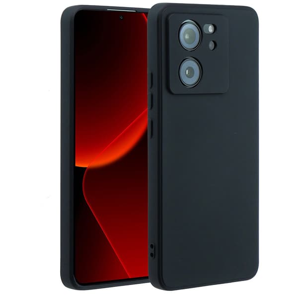 Etui til Xiaomi 13T / 13T Pro, Silikone Lite, sort