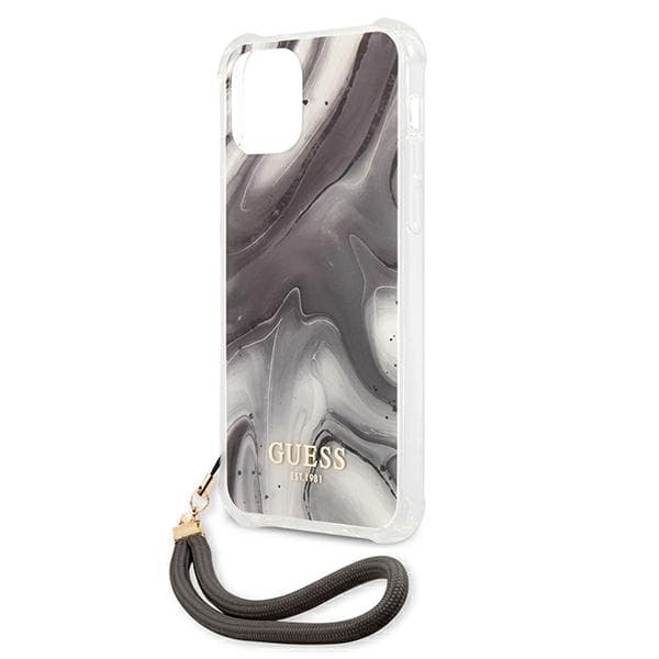 Guess Marble Collection iPhone 12 mini-skal, grått/grått