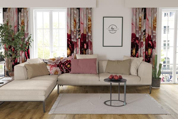 Gardin på tape print 260