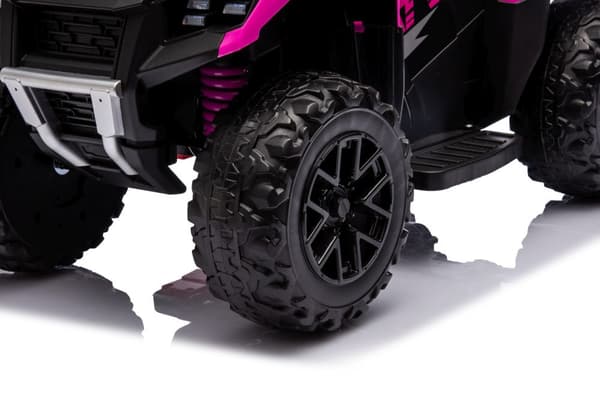 GTS1155 Rosa batteridriven fyrhjuling
