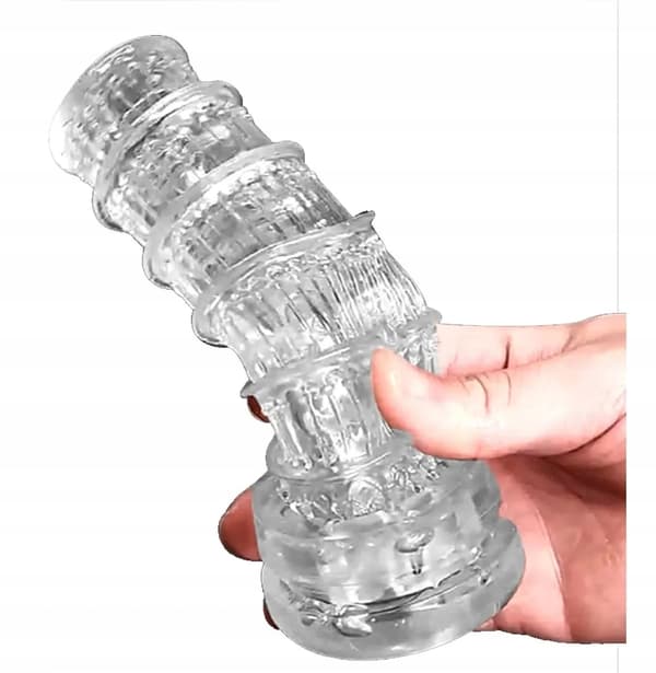 Intimeo transparent masturbatorkop til mænd