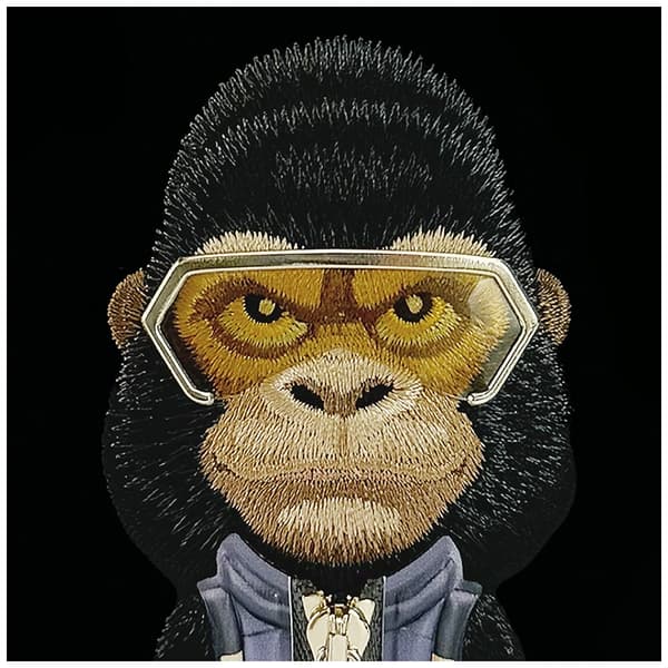 Nimmy Cool&Cute 2.0 Gorilla-cover til iPhone 17, sort