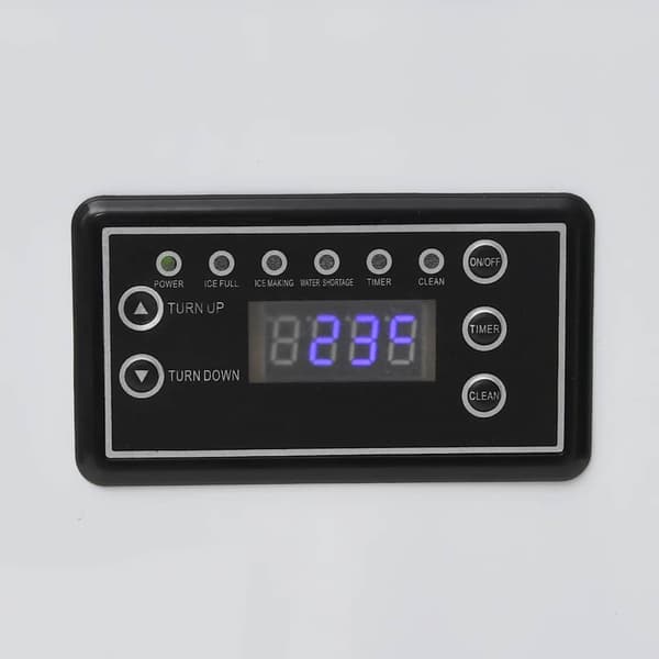 vidaXL ismaskine, 420 W, sort, 45 kg / 24 timer