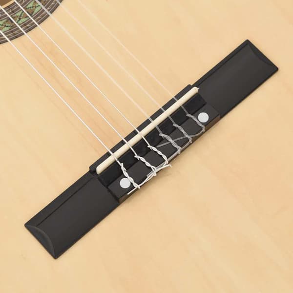 vidaXL Klassisk gitarr med cutaway, 6 strängar och equalizer