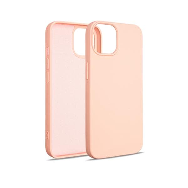 Beline Silikone Etui til iPhone 15 Rosaguld
