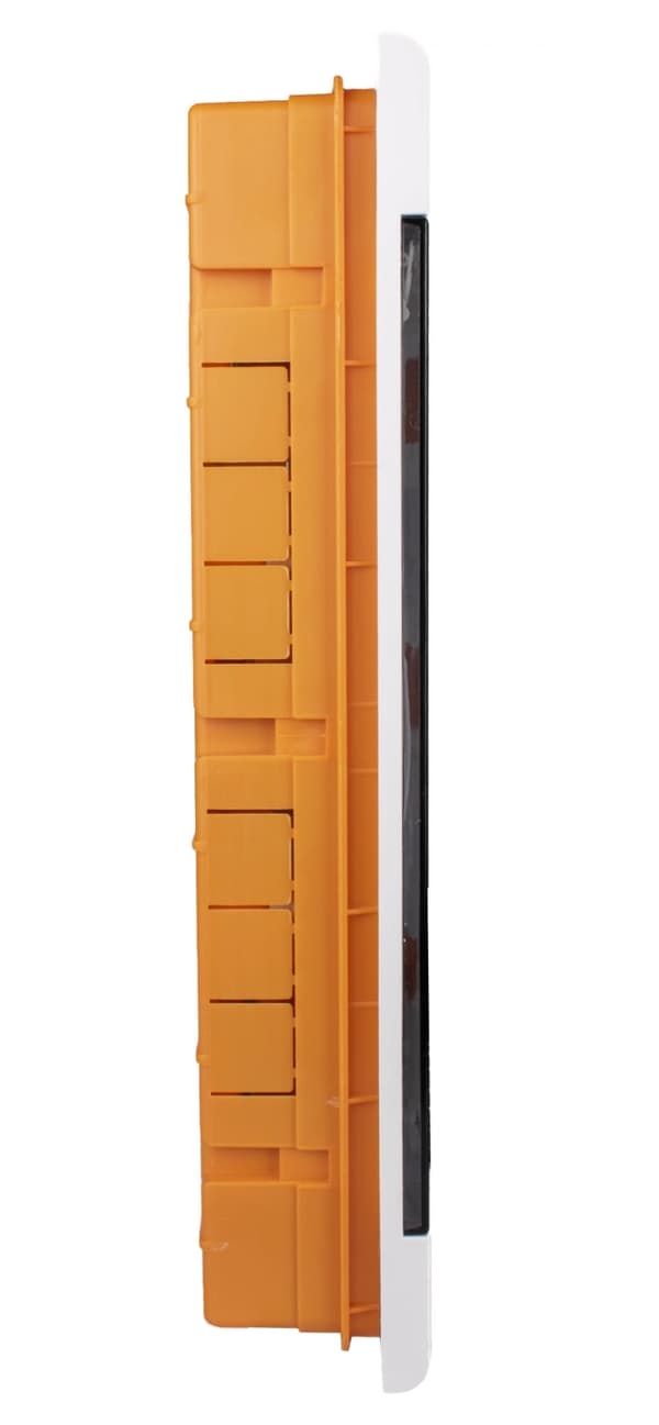 Infälld elcentral 3x12 36 ABS PC N+PE IP40 Vit