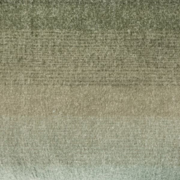 MOHAIR tæppe 130x170 grøn creme