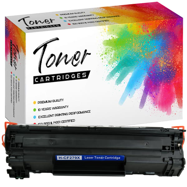 Toner til HP M12a M12w MFP M26 GP-HCF279X Sort