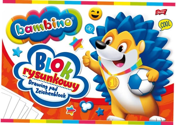 BAMBINO ritblock. A4. 20 ark