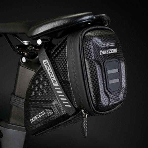 WILDMAN TAKEZERO TZ07 sadeltaske, cykelholder, sort