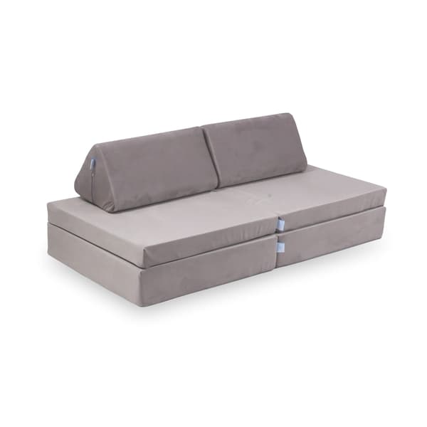 Montessori Comfort sammet lila mini leksoffa