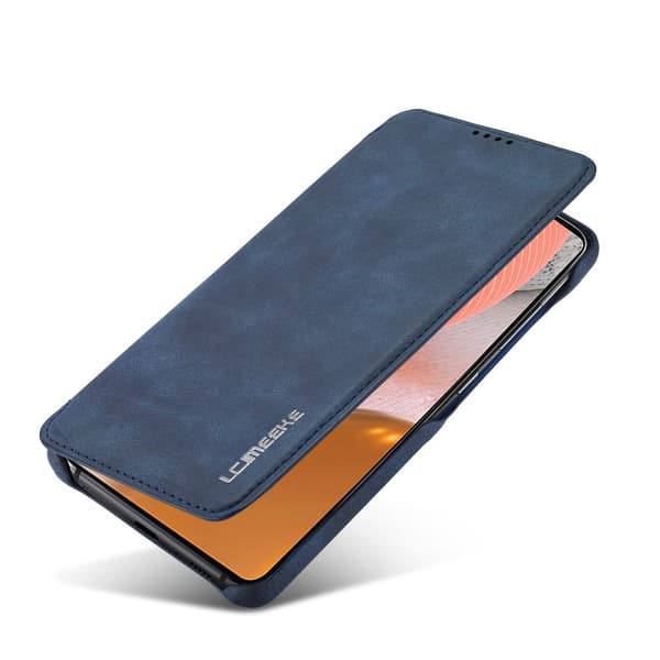 Flip-etui til Samsung Galaxy A52 5G / 4G, LC.IMEEKE, blå