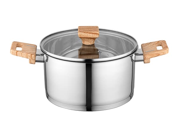 Grydebeholder i rustfrit stål 20 cm 3,3 l Z/P