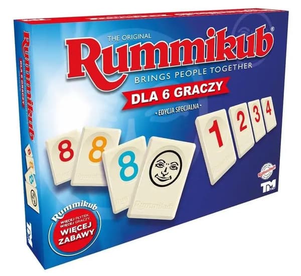 Spel. Rummikub för 6 spelare