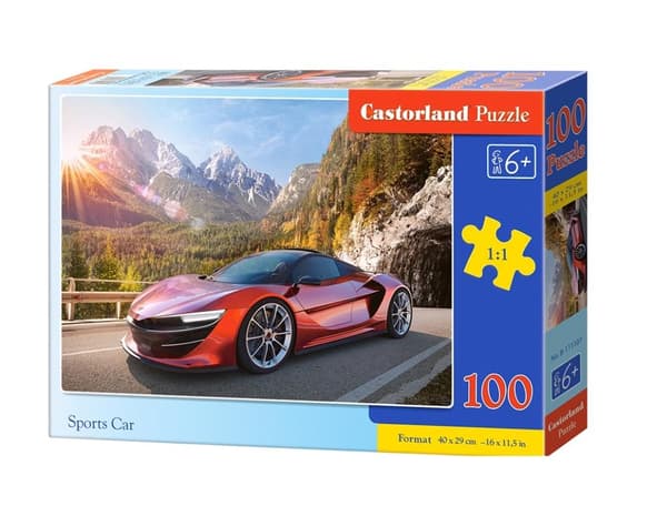 Puzzle 100 Urheiluauto CASTOR