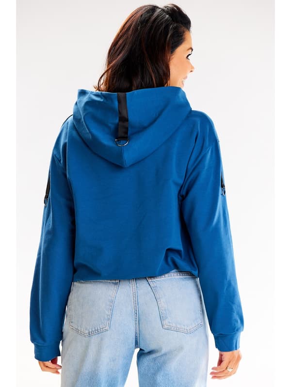 M336 Sweatshirt - Farve/Mønster: Blå L/XL