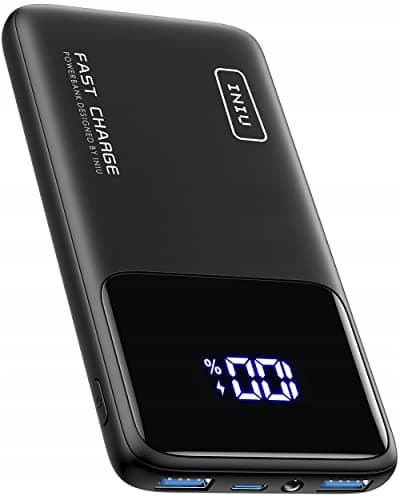 Powerbank iniu B1-B6 10500 mAh sort