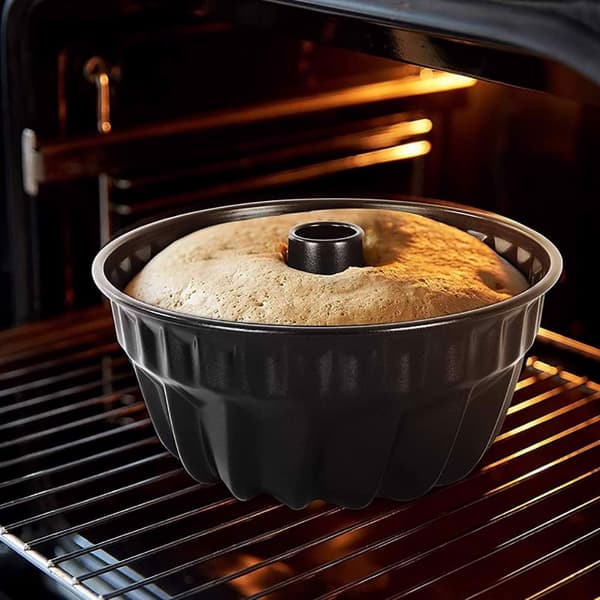 Sorte non-stick kageforme, 3 stk.