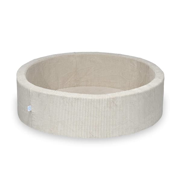Tør pool 110x30 Corduroy Beige uden bolde