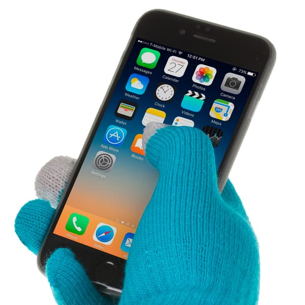 Vinterhandsker med touchscreen - Blå
