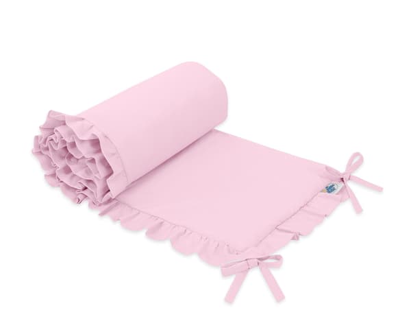 Universal sengesengseng med flæse - pink