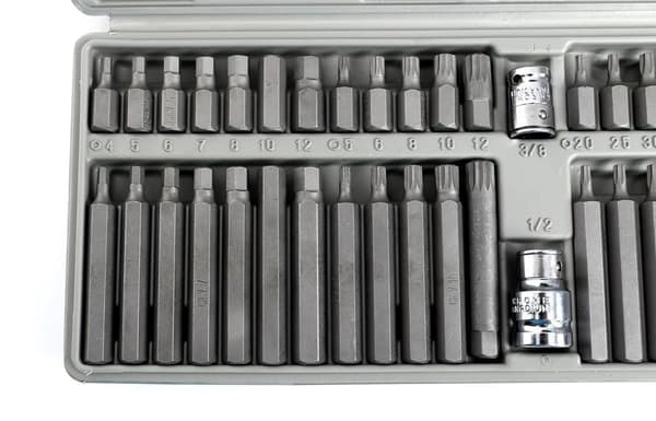 Erikoiskärkisarja KD10219 HEX, torx, spline 40 kpl.