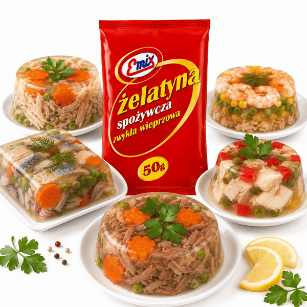 EMIX | Spiselig gelatine | 50 g