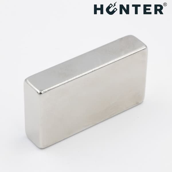NEODYMMAGNET 45x25x10 mm STARK PLÅT Stång, Rektangulär, HUNTER