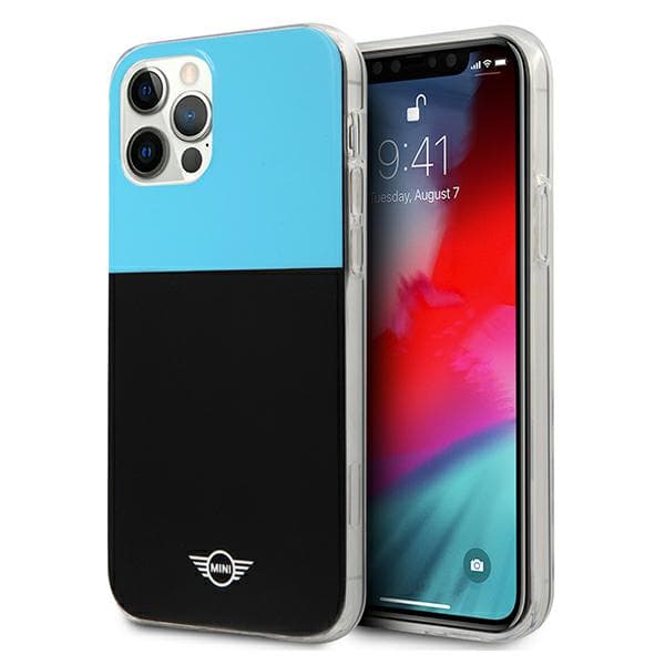 Mini Color Block-cover til iPhone 12 Pro Max, blå