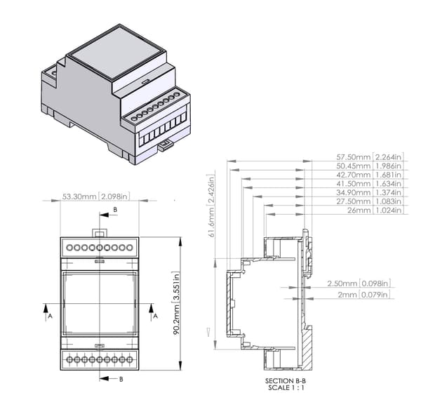Zigbee golvvärmeregulator - 5 zoner
