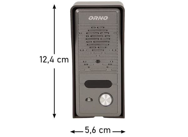Enfamiljshus Handsfree Trådbunden Intercom Grindkontroll Vit
