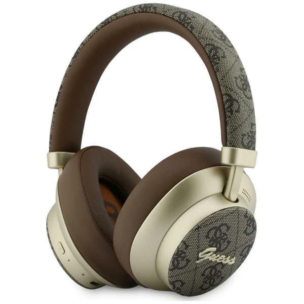 Guess Bluetooth ENC 4G Gold Script -metallinruskeat korvanapit