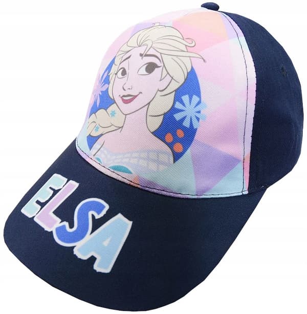 Elsa Frost basebollmössa för flickor marinblå 54
