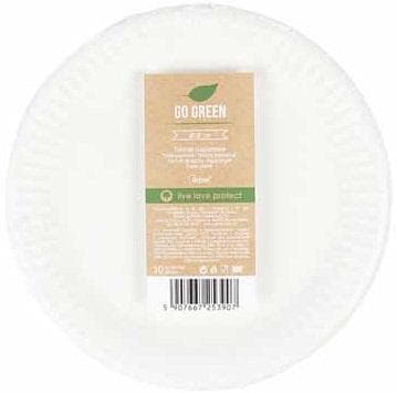 Paptallerkener 18 cm 10 stk.
