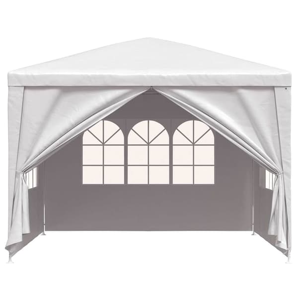 vidaXL Partytält 3 x 3 m vit