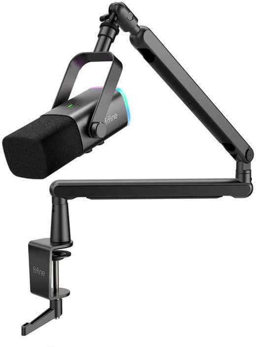 Fifine TAM8 USB/XLR svart dynamisk mikrofon