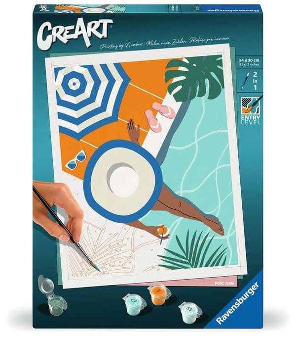 CreArt: Afslapning ved poolen