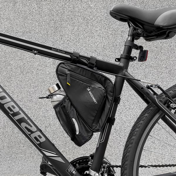 Cykeltaske under stel 1,5l sort