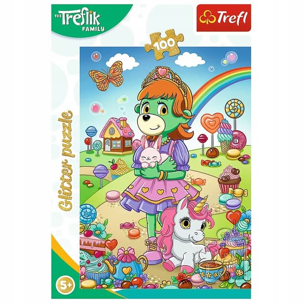 PUSSEL 100 GLITTER GLITTER TREFLIKI 14833