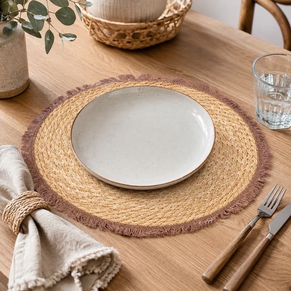 Boho bordskåner 38 cm chokoladefrynser