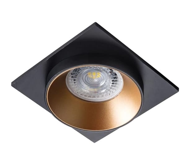 LED loftspotlight SIMEN 10W GU10 sort og guld Kanlux