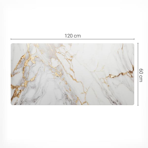 Universell skyddsmatta för datorutrustning Marmorlinjer 120x60 cm