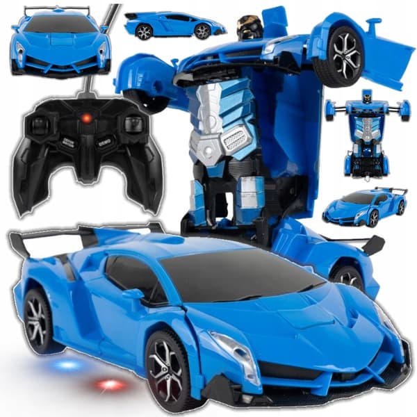 Robot Transformer Mech Team 2in1 -urheiluauto U707