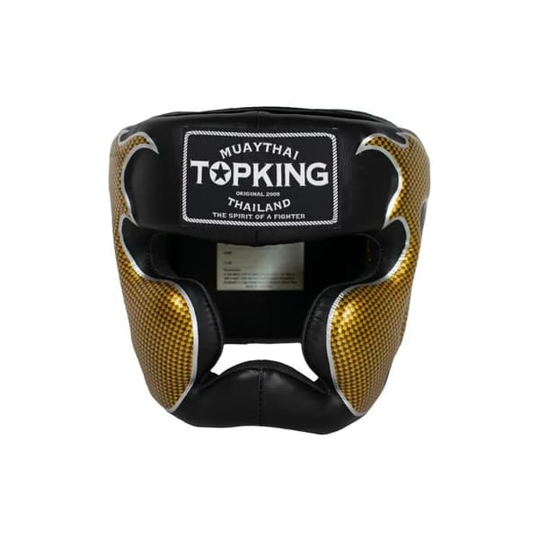 Top King Empower Boksehjelm Sort/Guld M