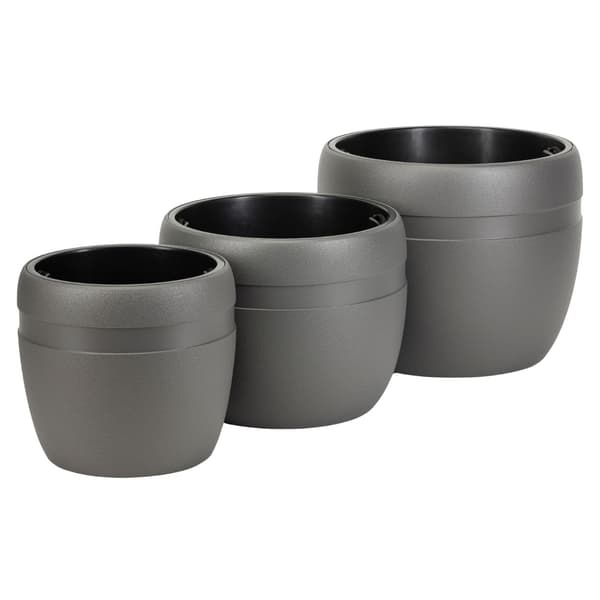 LUNA CLASSIC urtepotte antracit 32,8 cm