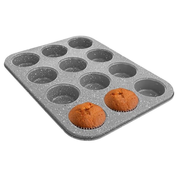 MUFFINSFORM I GRANIT FÖR MUFFINS, 12 ST