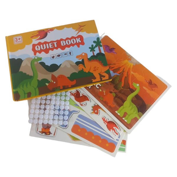 Montessori Interaktiivinen Sensor-kirja, Dinosaurukset