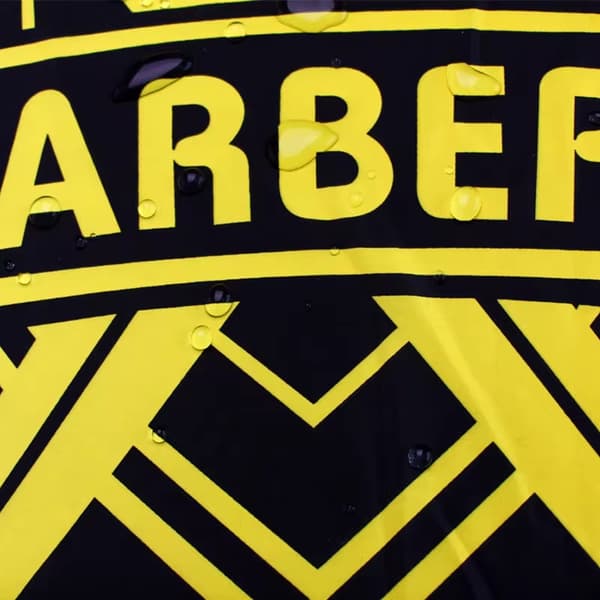 Barberkappe til en stor frisørsalon
